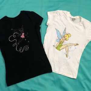 2 Disney tinker bell bling T’s
